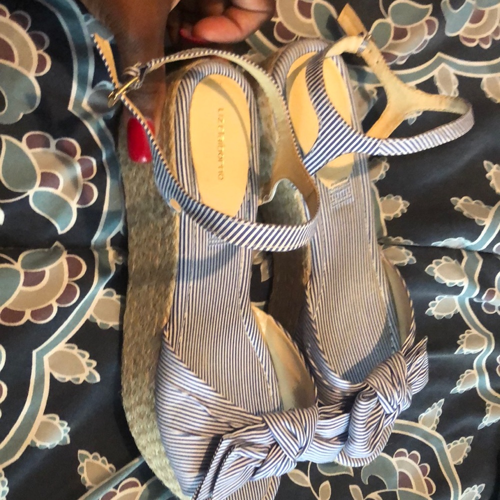 Only Worn Once Size 12 Women platform Sandals